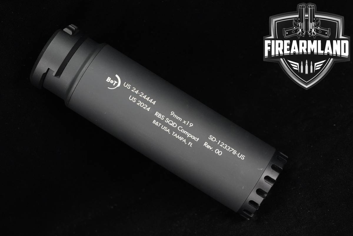 Brugger & Thomet (B&T) RBS SQD Compact 9mm Luger Suppressor
