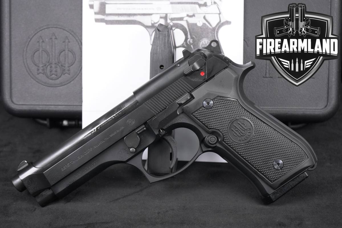 Beretta 92FS 9mm 4.9" 92 FS +2 MAGS, ORIG CASE