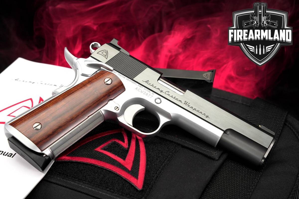 Alchemy Custom Weaponry Prime Elite 9mm 1911 M1911 1911A1 ACW 2MAGS & CASE