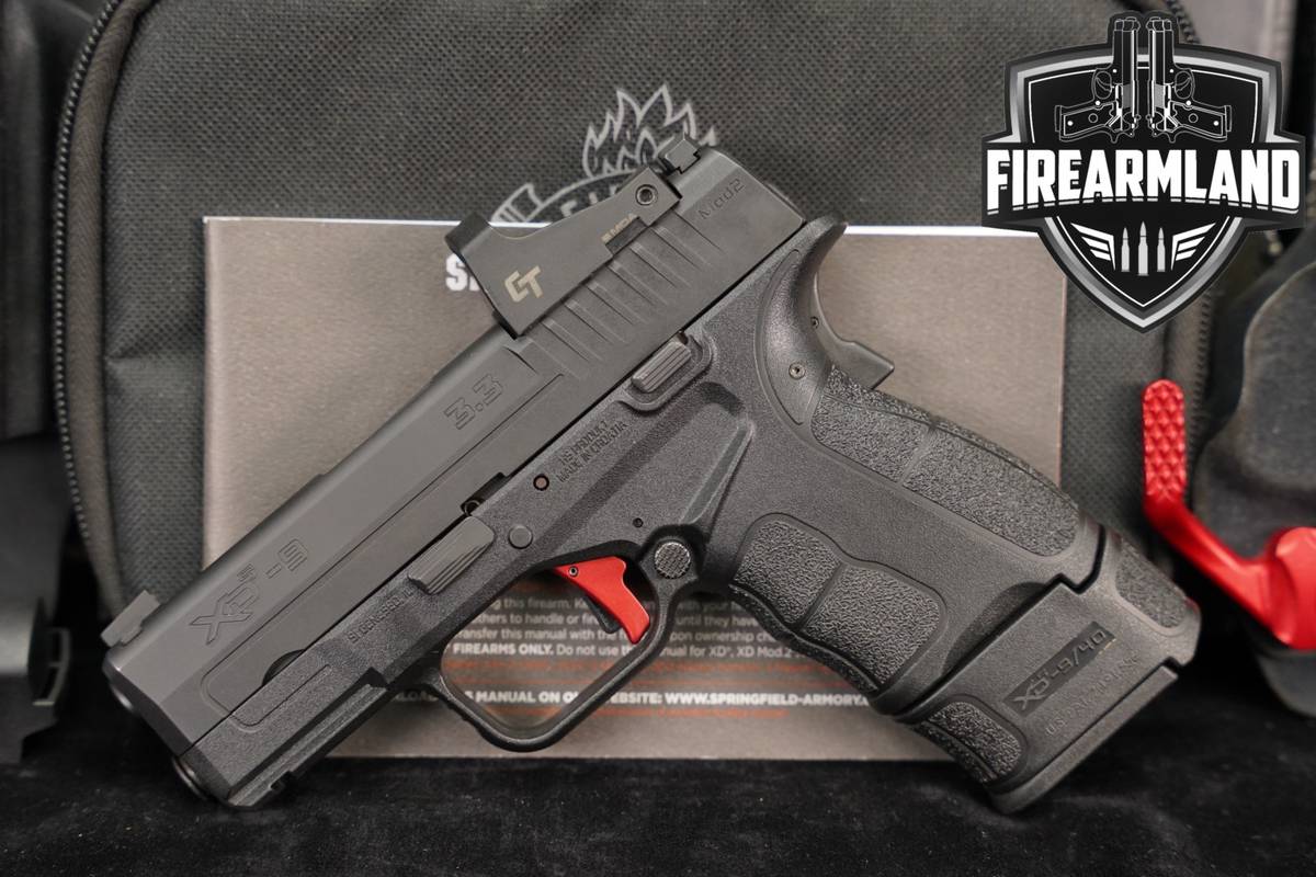 Springfield Armory XD-S Mod.2 OSP 9mm XDS XDS9 +2 MAGS, ORIG BOX, CT OPTICS