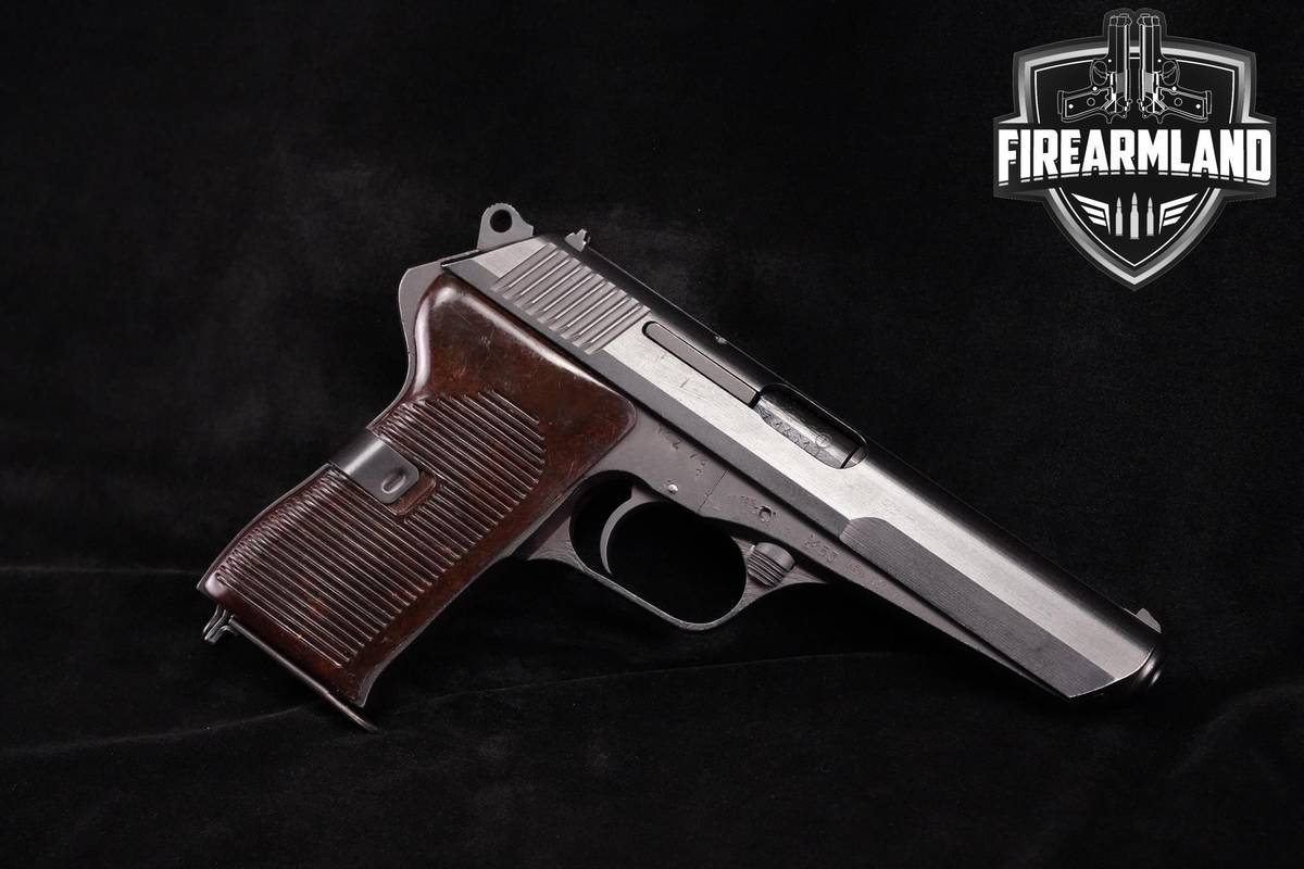 COLD WAR! CZ Model Vz. 52 7.62X25mm Tokarev 4.6" Grey Phosphate