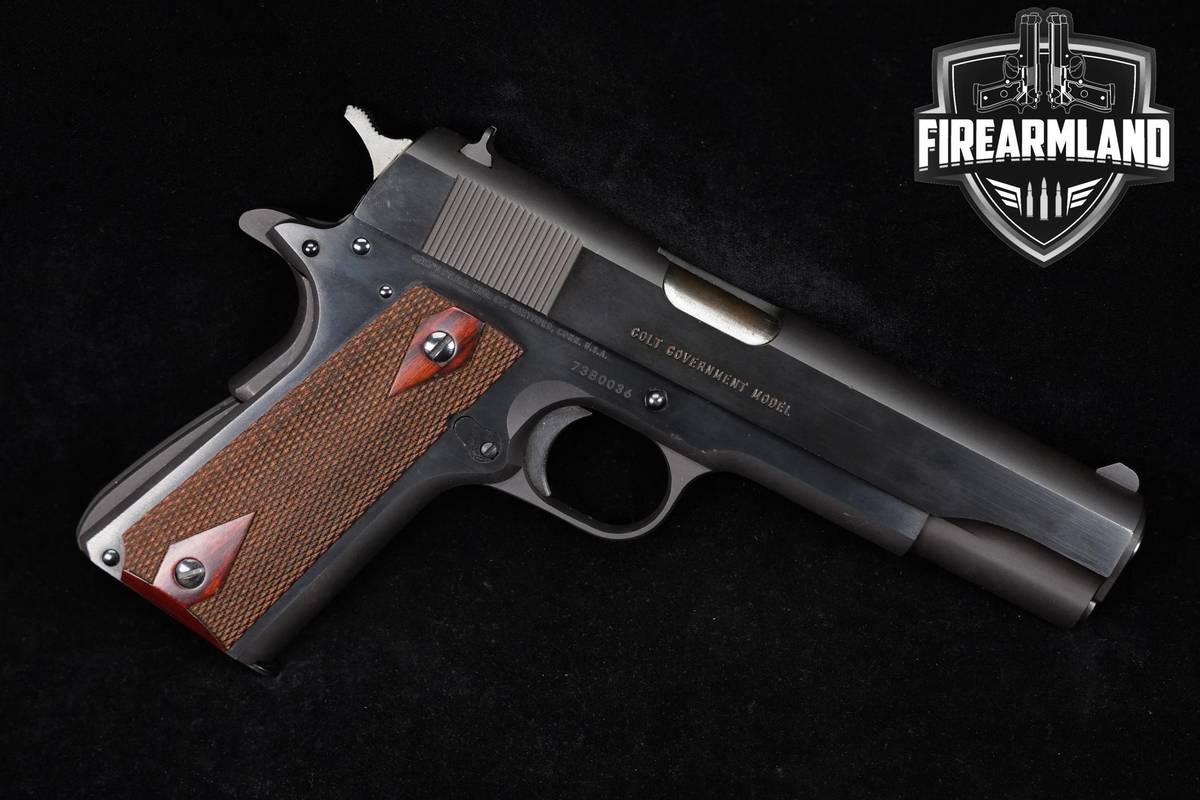 Colt Government Model MK IV Series-70 45-ACP 1911 5" Blued +4 MAGS