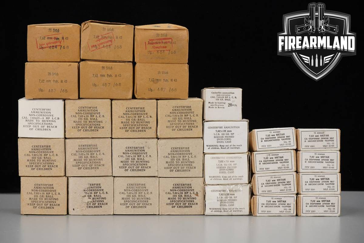 600 RDS! 7.62x39 Ammo 762