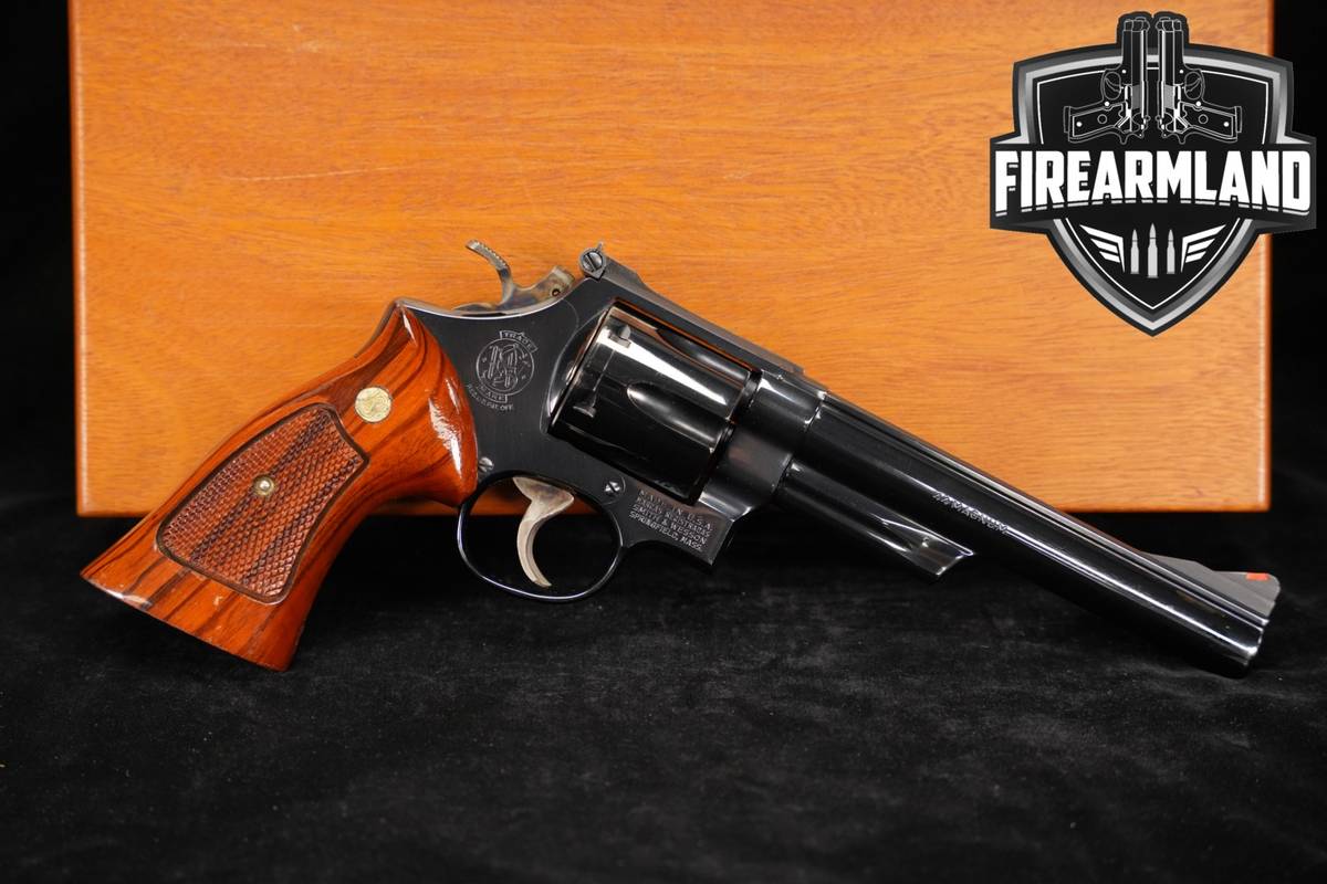 1975-1976 Smith & Wesson Model 29-2 S&W 44 Rem Mag 6.5" High Polish Blued