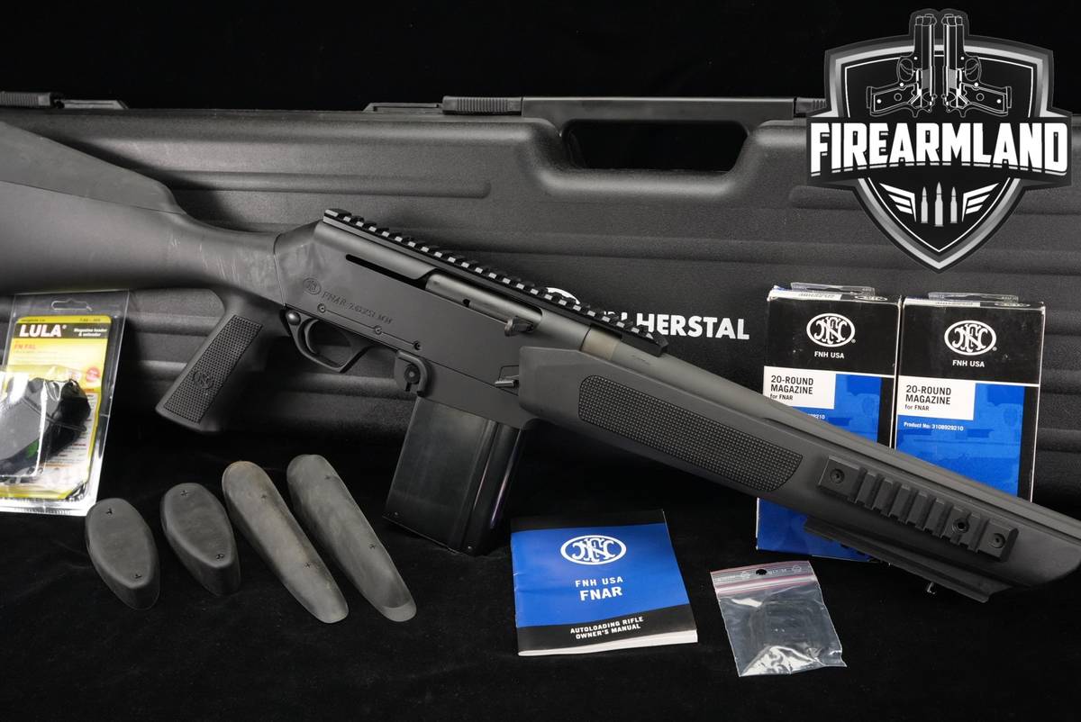 FN FNAR Heavy 7.62 NATO 20" AR +3 MAGS & ORIG CASE