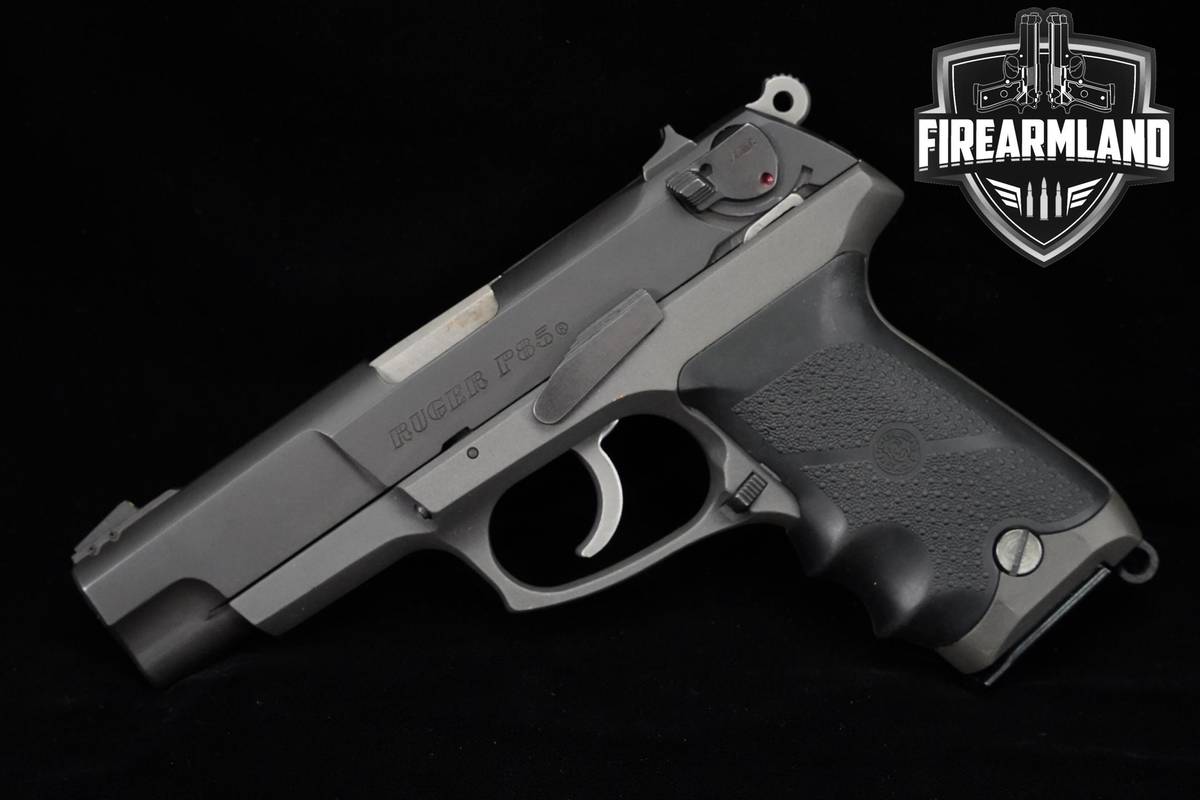 1989 Ruger P85 9mm 4.5" Two-Tone P-85 +ORIG CASE