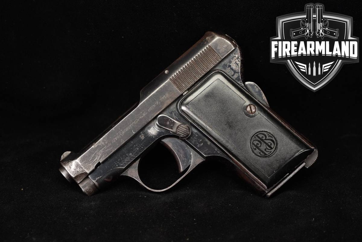 MATCHING NUMBERS Beretta Modello 1919 25 ACP (6.35Mm) 2.25 Blued M1919