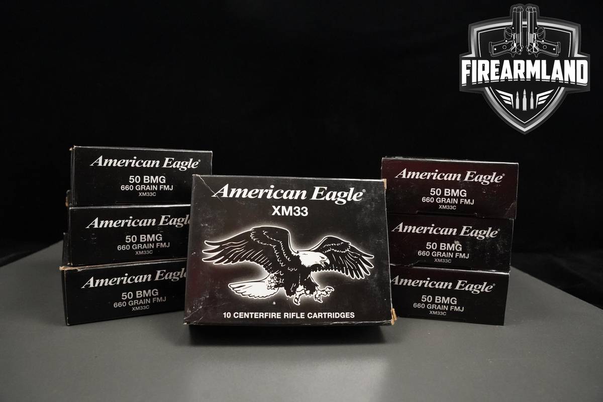 50 BMG Ammo 50-BMG Ammunition 70 ROUNDS
