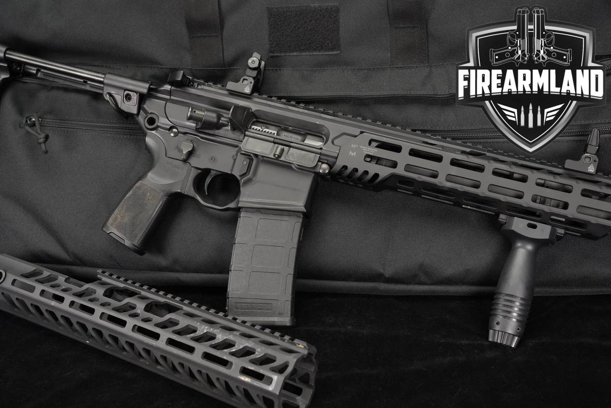 SBR Sig Sauer MCX 5.56 NATO 11.5" GEISSELE Charging Handle +CASE