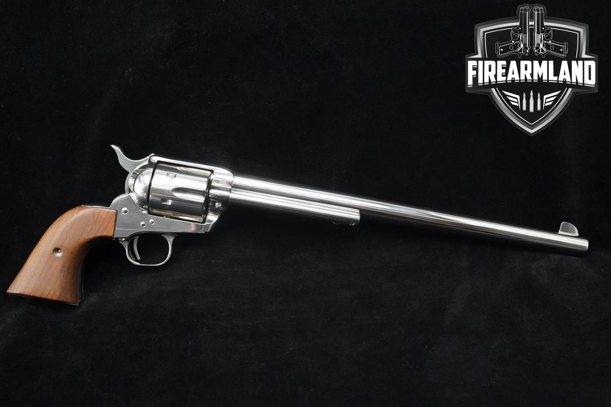 UNIQUE 1981 Colt Single Action Army Buntline Special 45-Colt 12" Nickel SAA