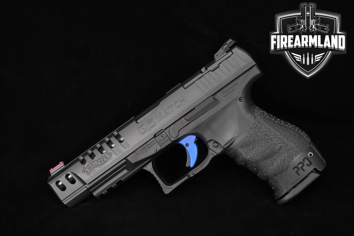 Walther PPQ Q5 Match M2 9mm 5 +3 MAGS & ORIG CASE