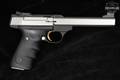 2011 Browning Buck Mark Standard Stainless URX .22 LR Two-Tone Stainless & Black in Good Condition Image 2