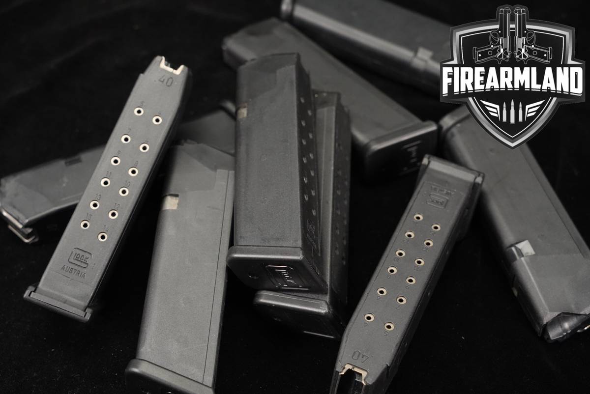 NINE (9) Glock 22 G22 15-Round Magazines .40 S&W Mags