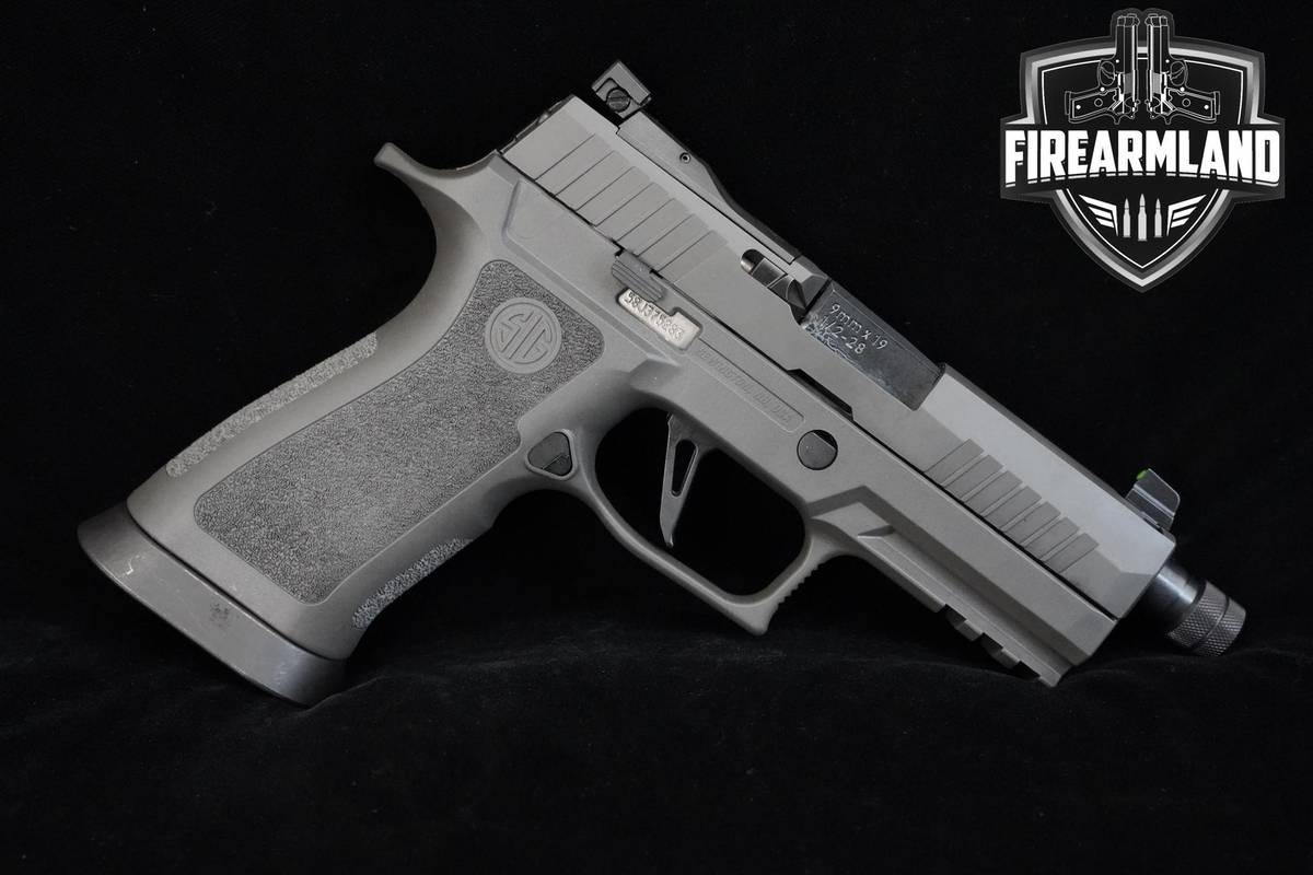 Sig Sauer P320 XCarry Legion 9mm 4.6" Legion Gray Sig-Sauer P320 +ORIG CASE