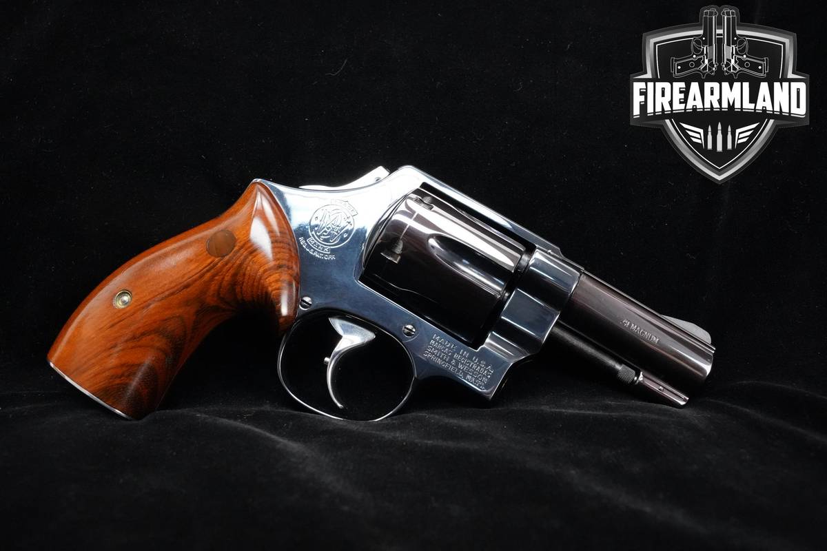 Smith & Wesson (S&W) Model 58 41 Rem Magnum Blued S&W 58 DA/SA