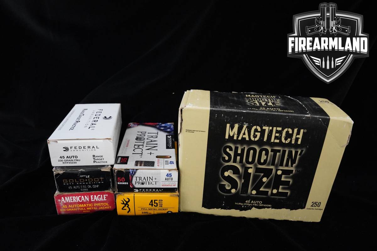 45 ACP Ammo 45-ACP Ammo 500 Rounds