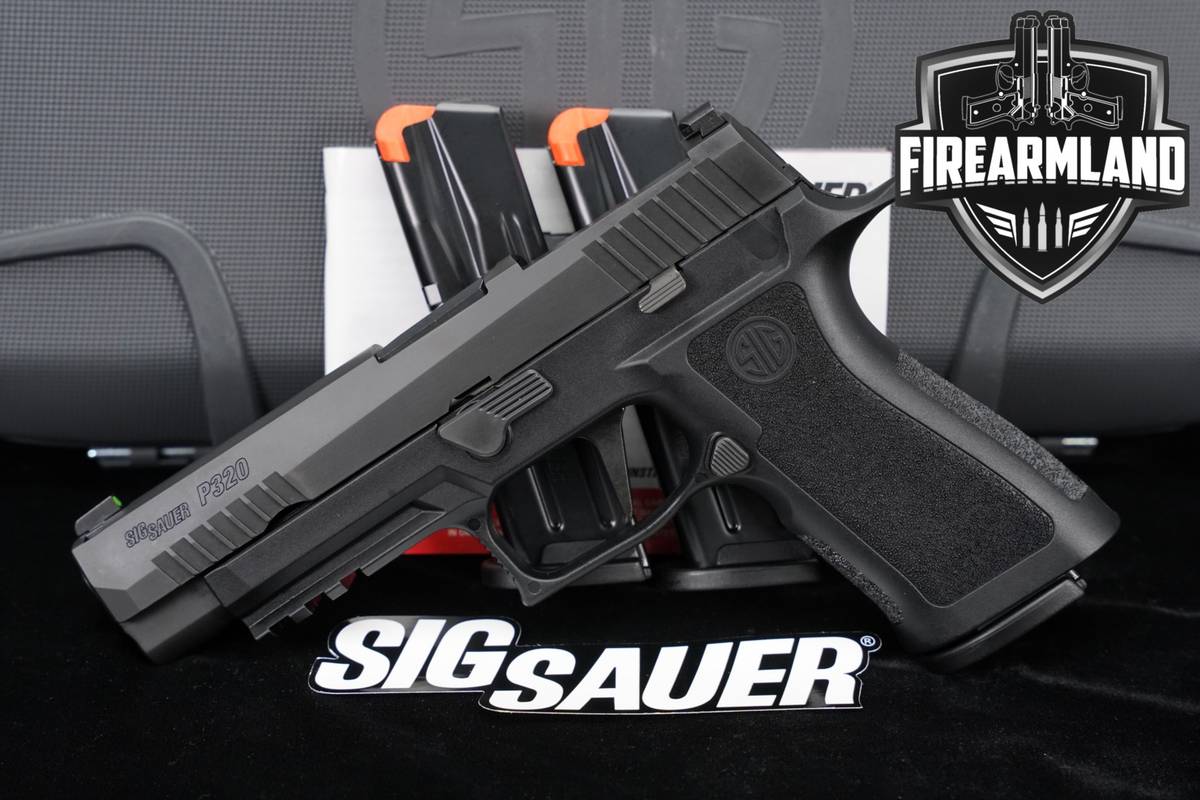 Sig Sauer P320 XFULL PRO X-Series 9mm 4.7" Optics-ready +3 MAGS & ORIG CASE