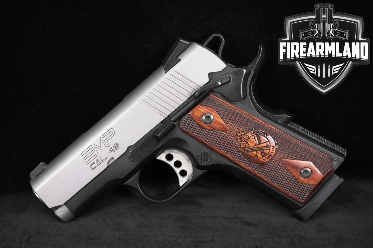 Springfield Armory EMP 40 S&W 1911 3" Two-Tone Stainless