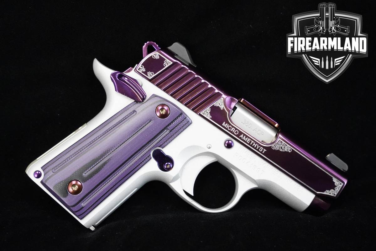 LIKE-NEW Kimber Micro Amethyst 380 ACP 1911-A1 2.8" Kimber-Micro Amethyst