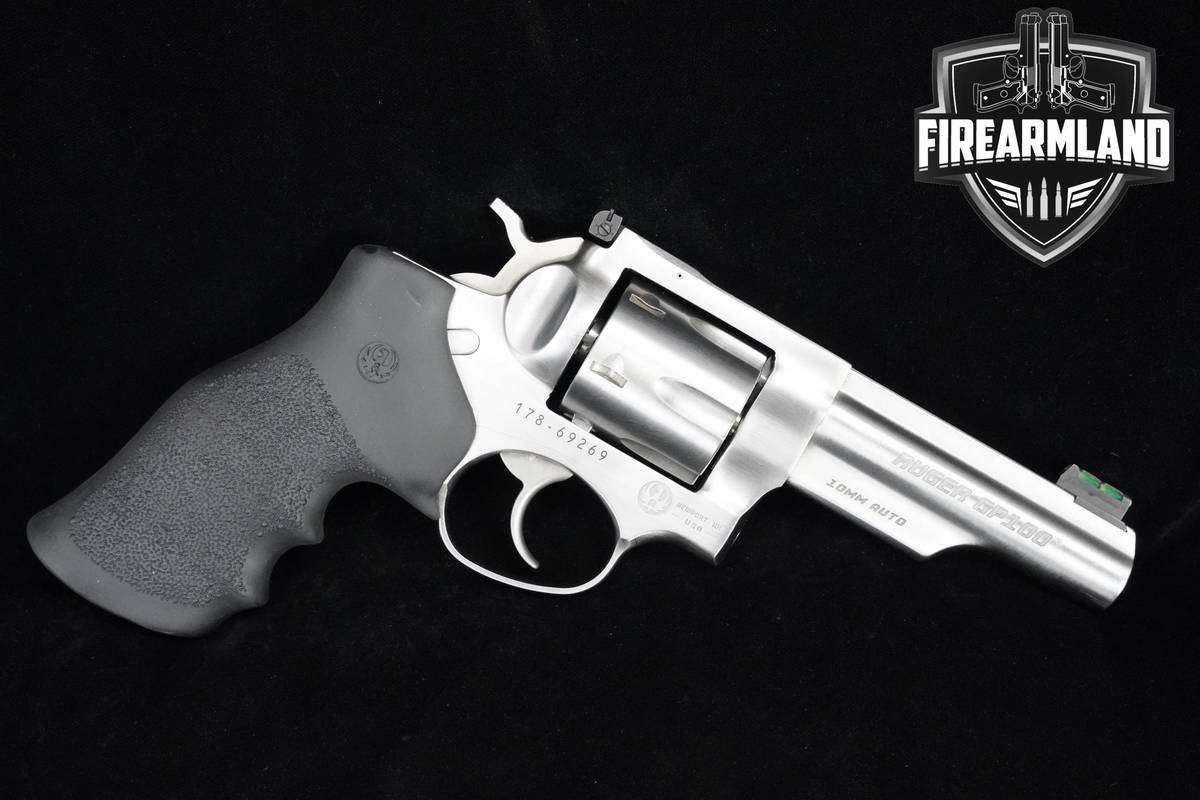Ruger GP100 Match Champion 10mm 4.2" Stainless Steel Ruger-GP100 +ORIG CASE