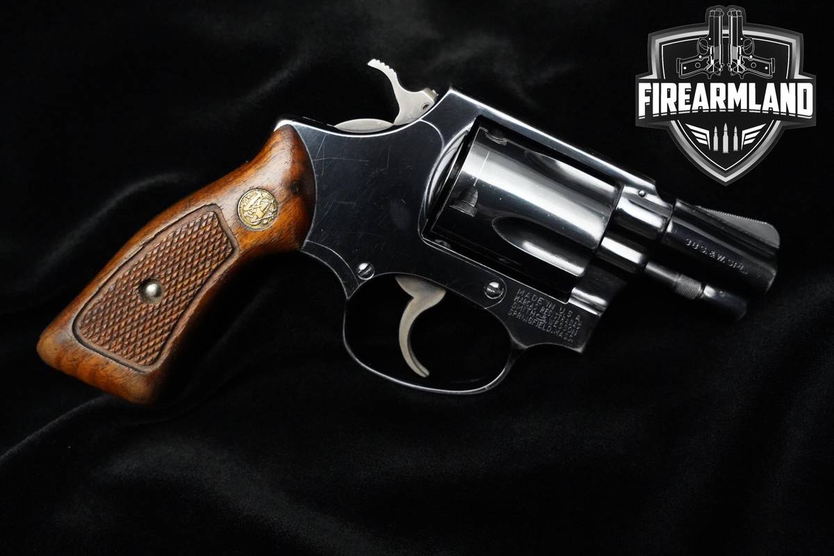 1973 Smith & Wesson 36 38 Special 2" Blued DA/SA Revolver S&W 38-Spl S&W 36