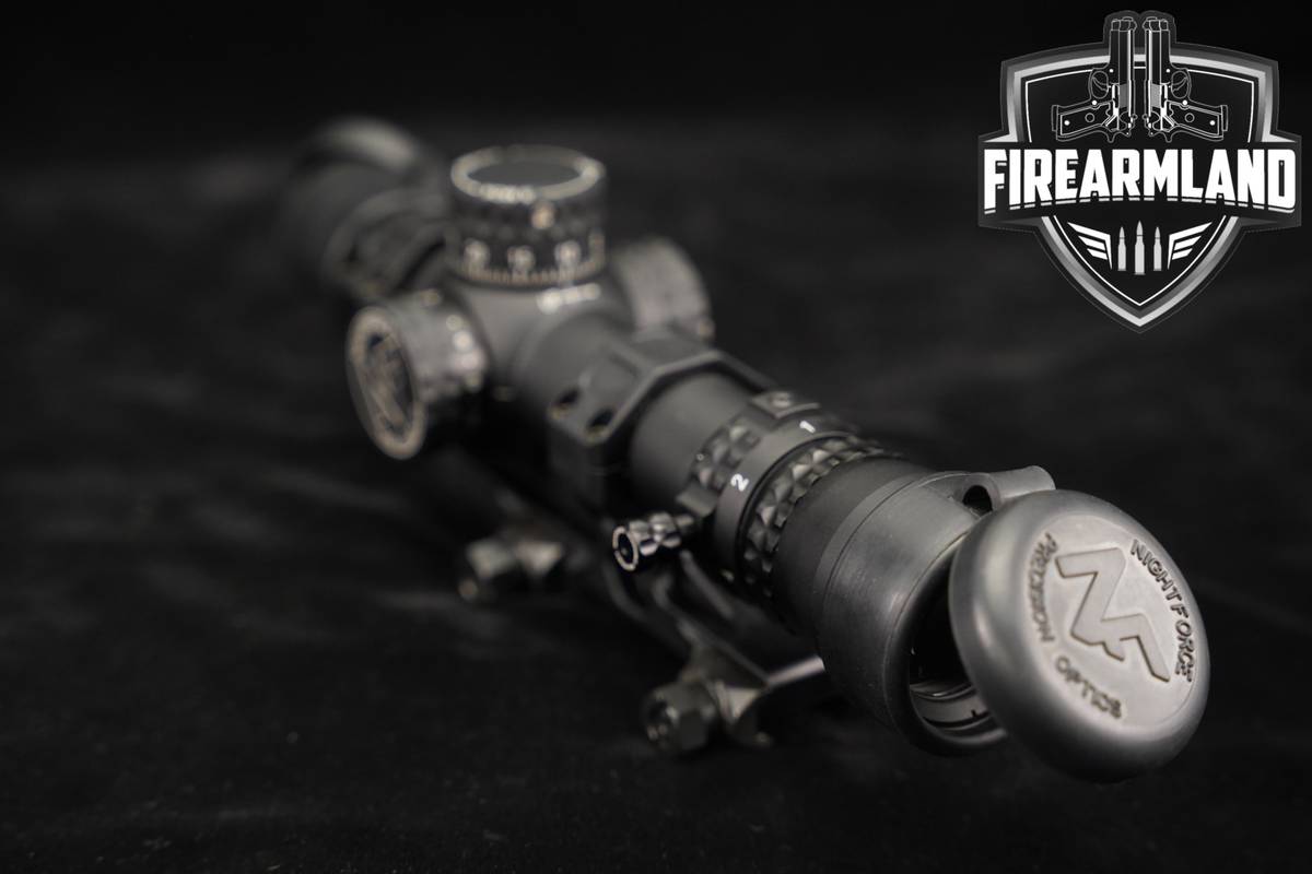 Nightforce Optics NX8 1-8x24mm F1 FC-MOA Illuminated LPVO 30mm Tube Scope