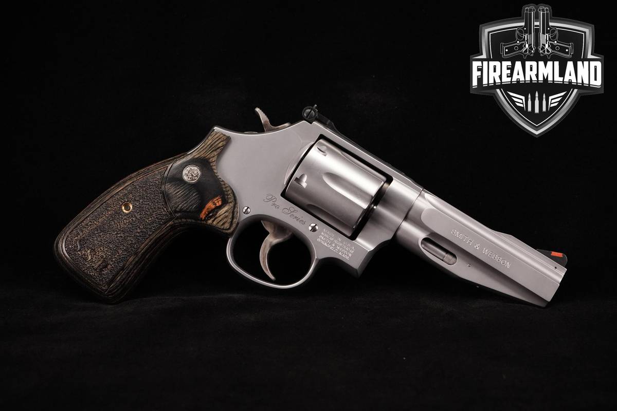 Smith & Wesson S&W 686-6 SSR Pro Series 357-Magnum 4" Stainless DA/SA
