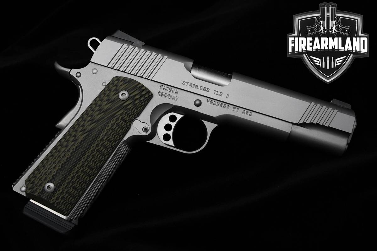 Kimber STAINLESS TLE II 45 ACP 5" Satin Silver 1911 Pistol Stainless 2 MAGS