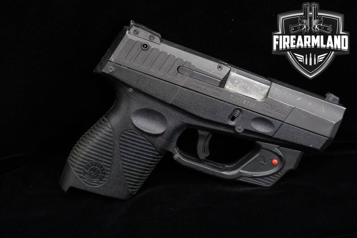 Taurus 709 Slim 9mm 3.2" Viridian Red Laser