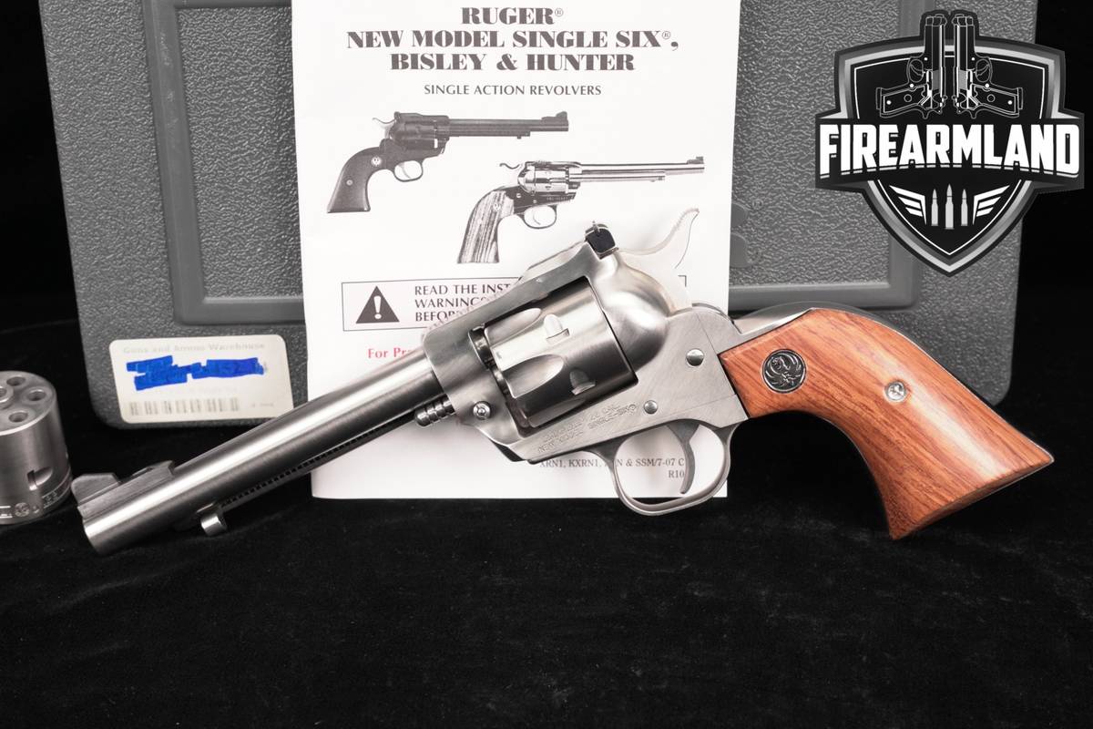 2-CYLINDER SET Ruger New Model Single-Six 22 LR & WMR +ORIG CASE