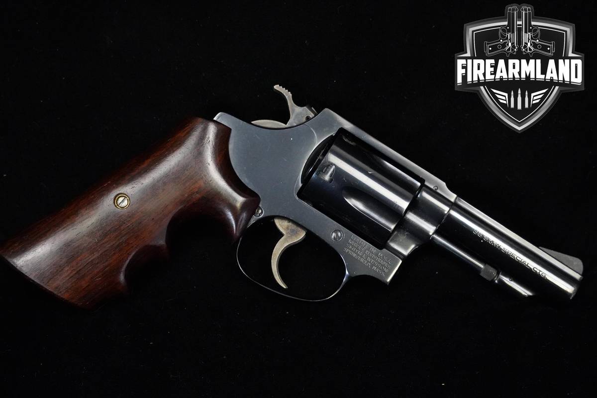 1977 Smith & Wesson (S&W) Model 36-1 Chief Special 38-Spl Blued 36-1 DA/SA