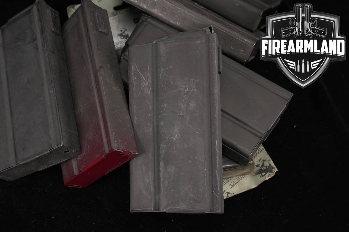 SEVEN (7) M1A 20 Round Magazines 7.62mm NATO M1-A Mags