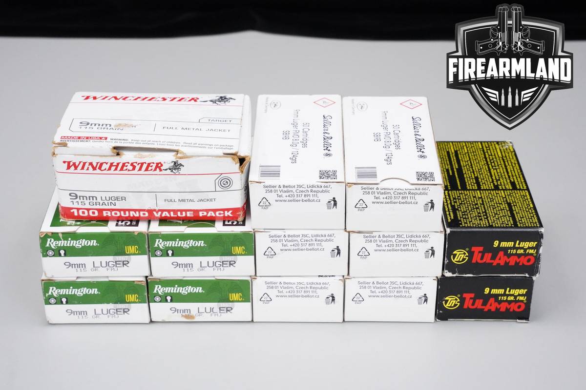 9mm Ammo 9mm-Luger AMMUNITION 700 ROUNDS