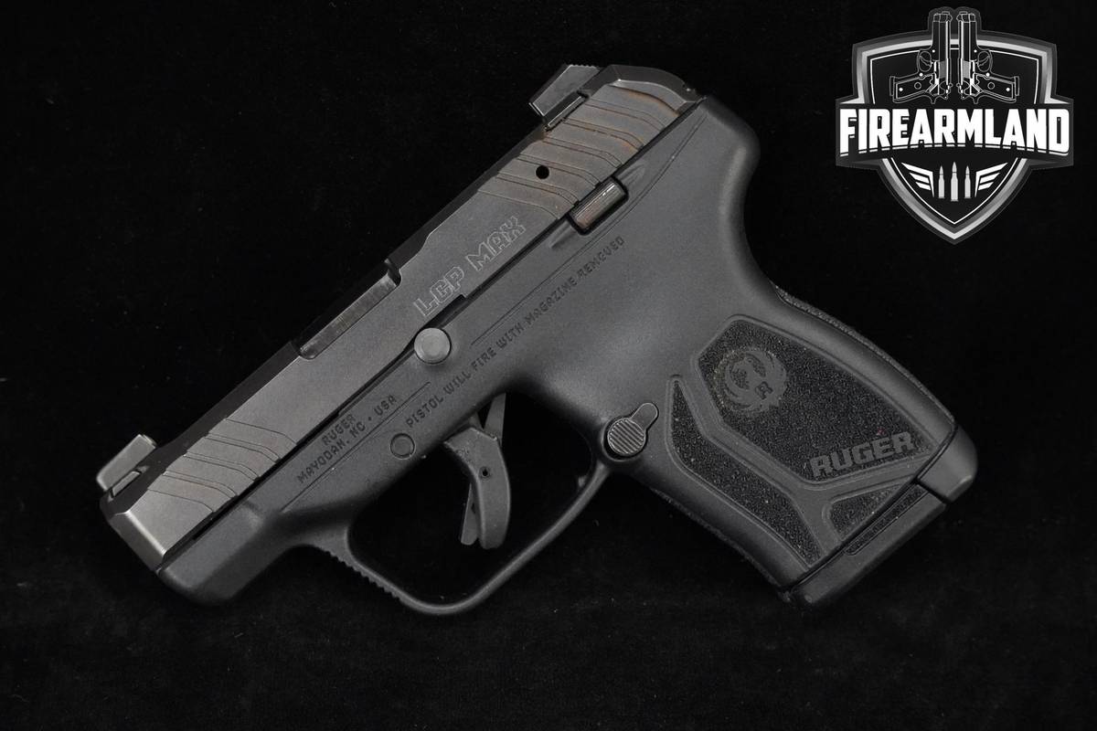 Sturm Ruger LCP MAX 380 ACP 2.80" Black Ruger-LCP-Max +7 MAGS & ORIG BOX