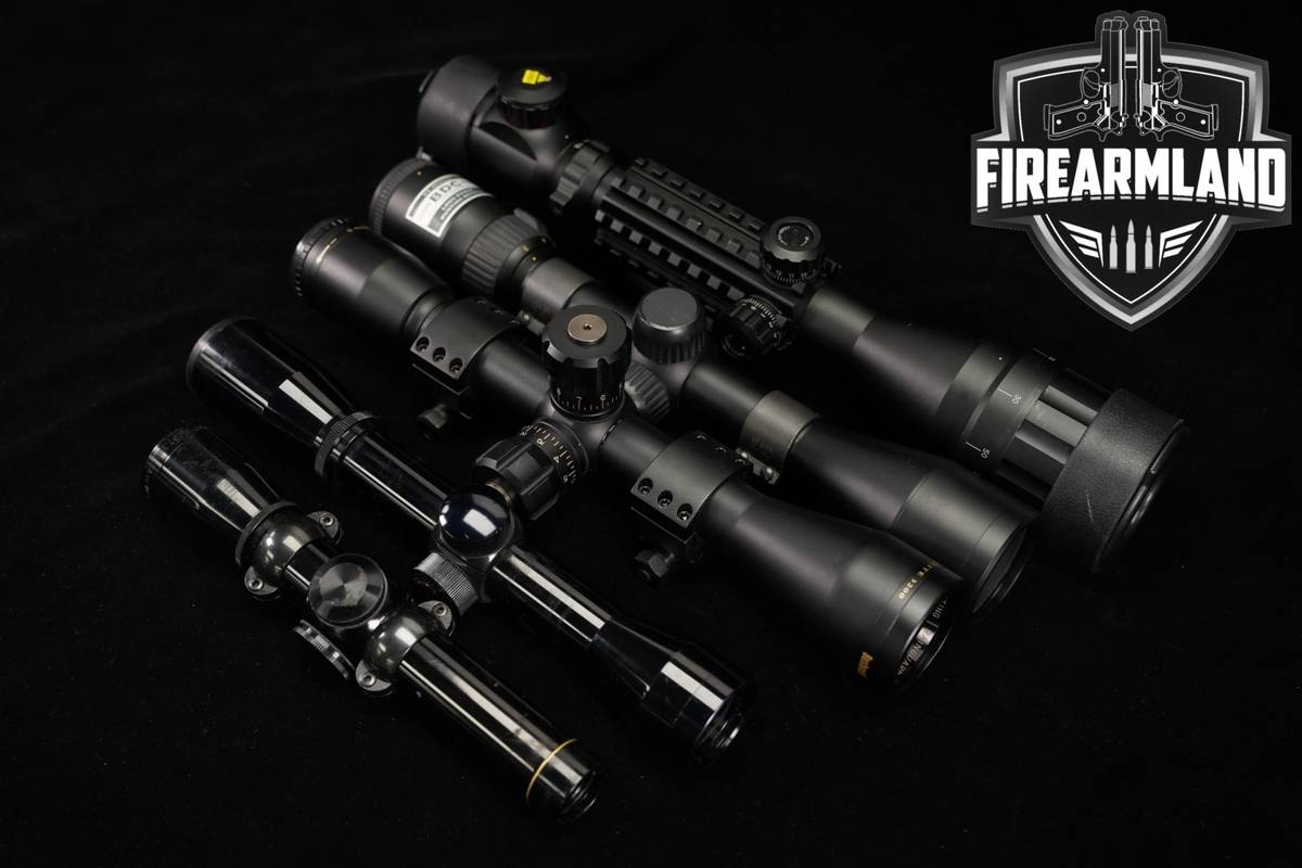 FIVE SCOPE LOT 5 Pack Bushnell Leupold Nikon CVLife Riflescope Scopes