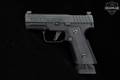 Israel Weapon Industries (IWI) Masada 9S Commander Series Aluminum Frame; Mischief Machine Collaboration 9mm Luger Stainless & Black in Excellent Condition Image 3