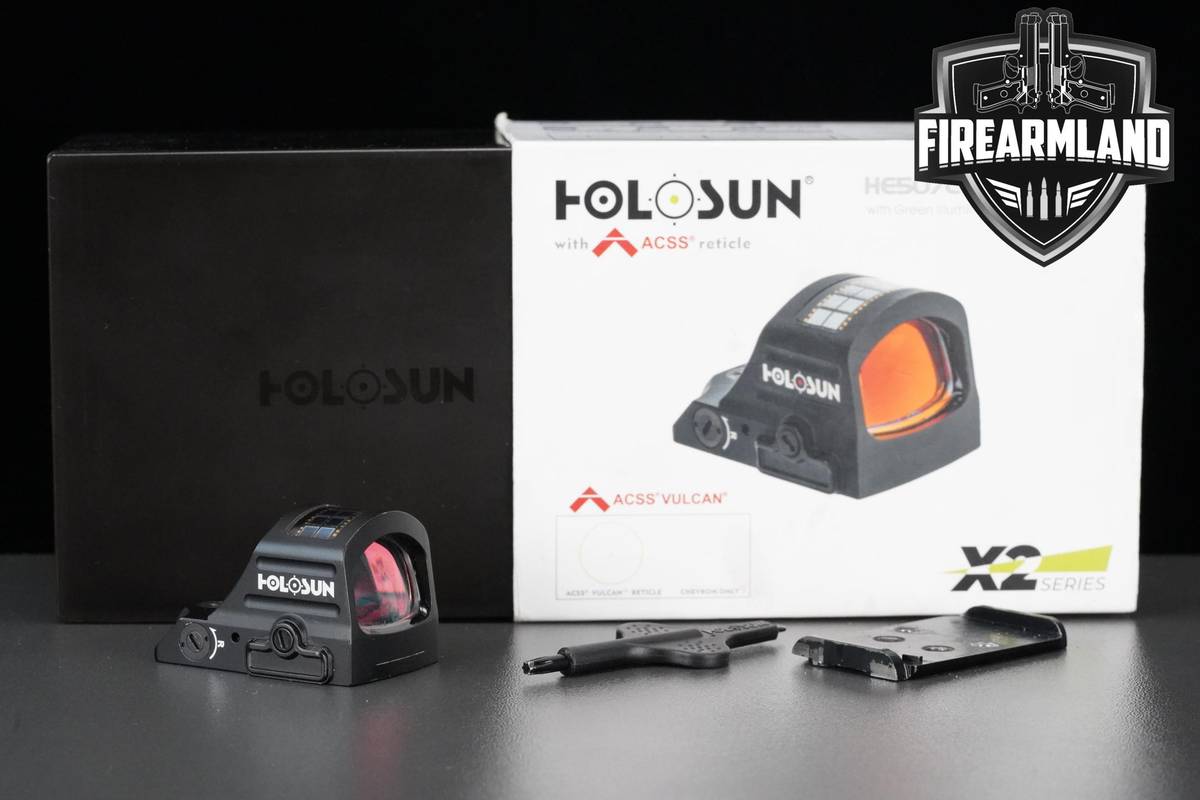 Holosun HE507C-GR X2 Green ACSS Vulcan Holosun-HE507C-GR-X2
