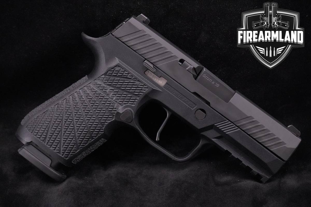 2021-2022 Sig Sauer P320 Wilson Combat Carry 9mm 3.9" Black DLC P 320 3MAGS