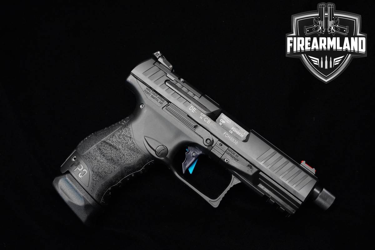 Walther PPQ M2 Q4 TAC 9mm 4.6" Walther 3 MAGS & ORIG CASE