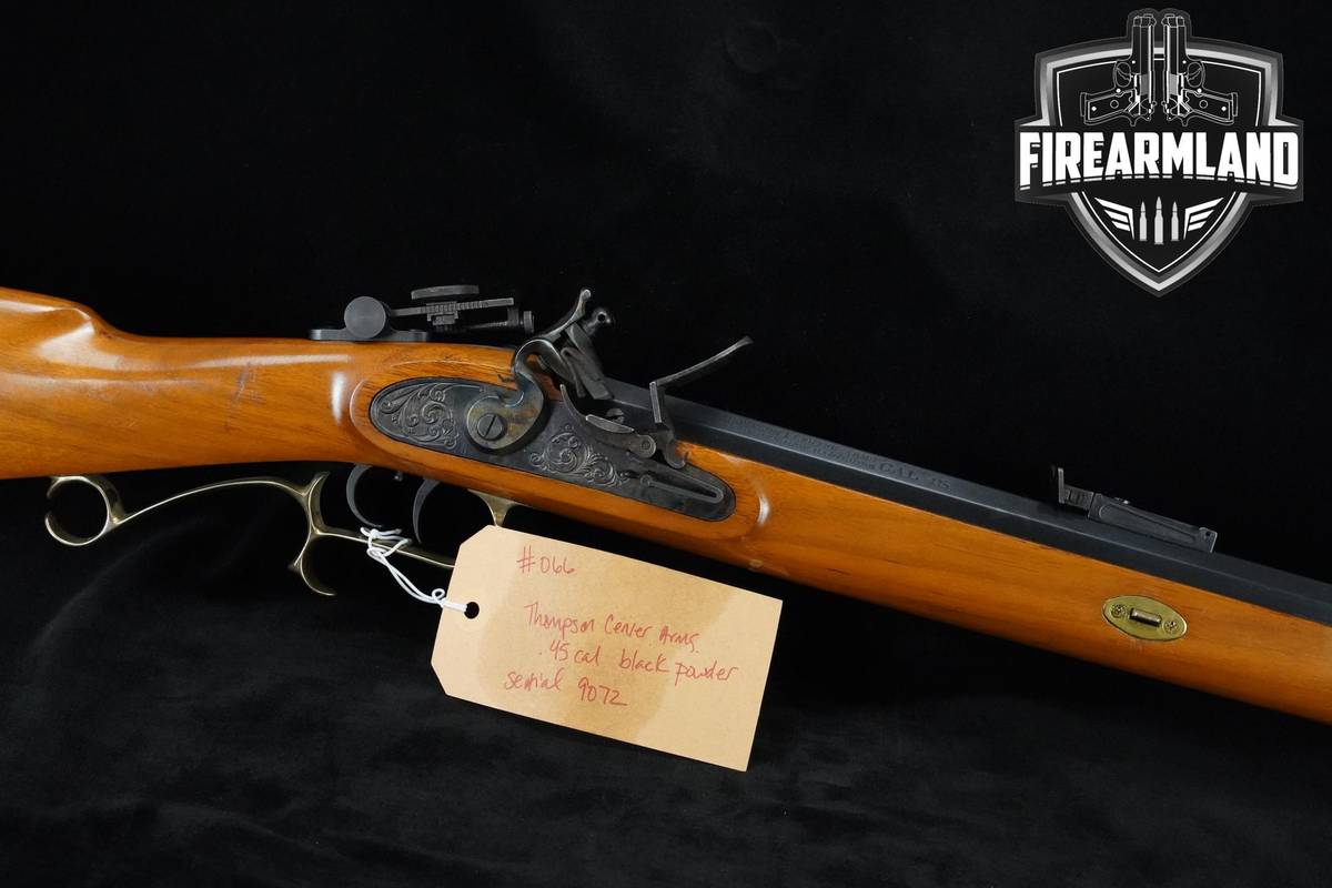 FLINTLOCK Thompson Center TC Hawken 45 BPM 28.25" Thompson-Center TC-Hawken