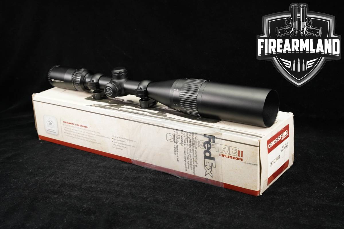 Vortex Optics Crossfire II 6-18x44mm MOA Dead Hold BDC Scope CF2 +ORIG BOX