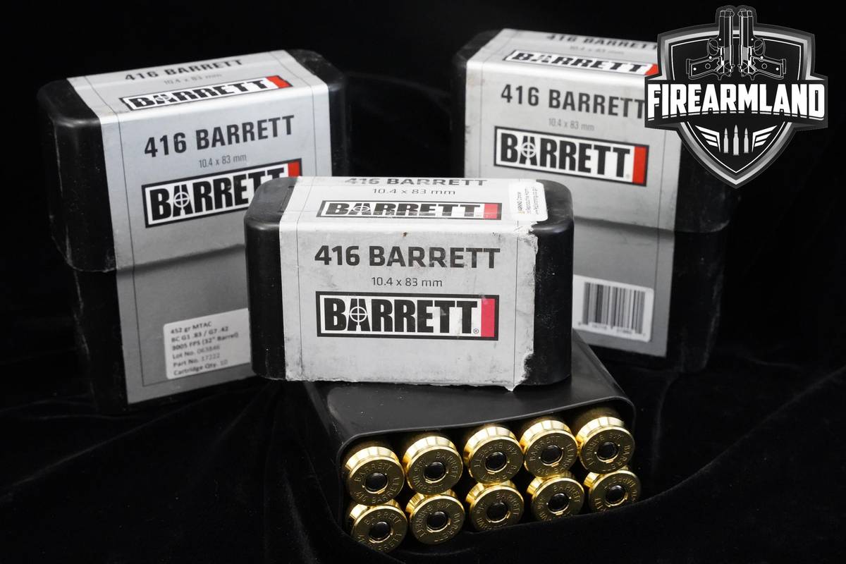 416 Barrett Ammo 416-Barrett Ammo 30 ROUNDS