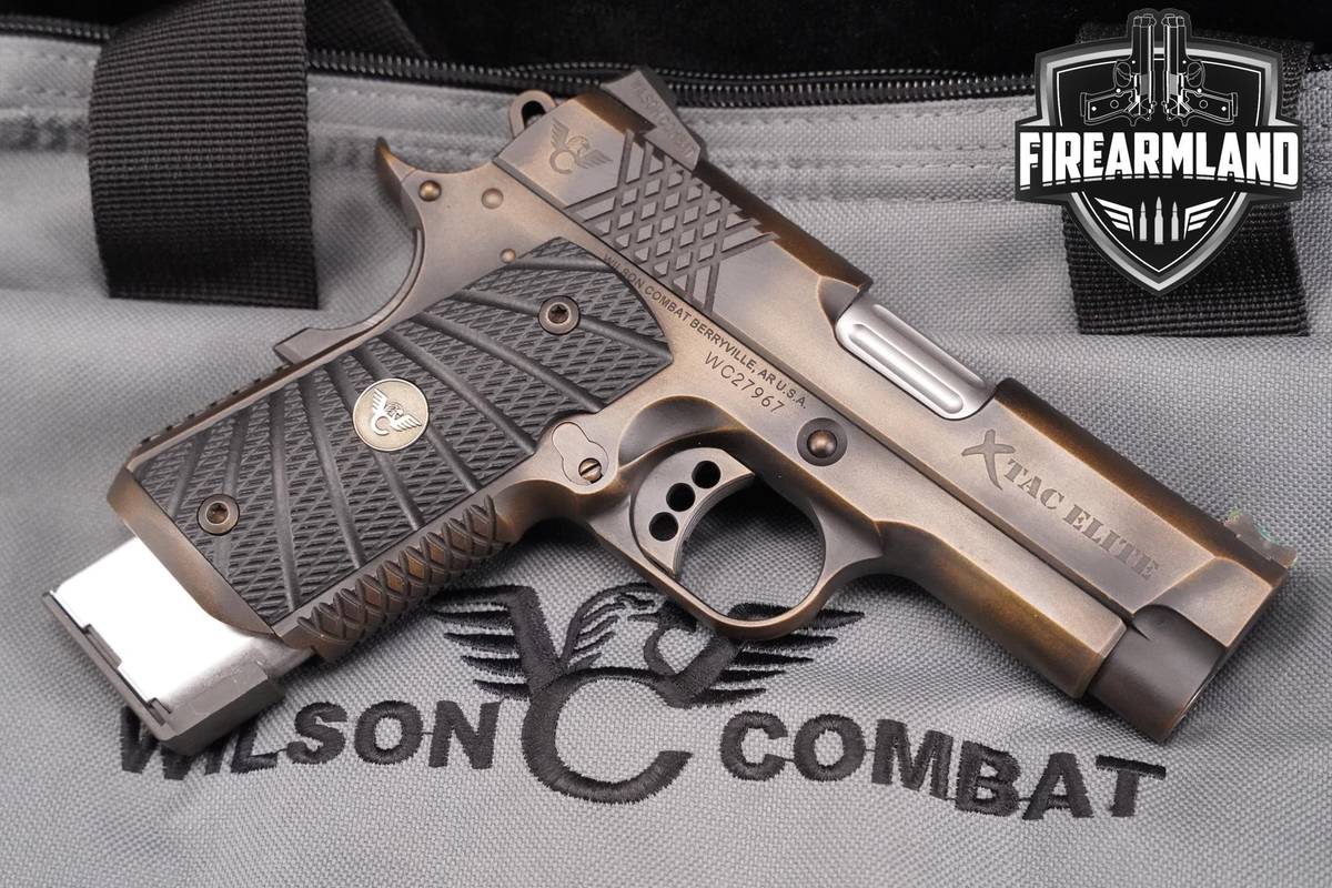 Wilson Combat (WC) X-TAC Elite Sentinel 9mm 1911 3.5" XTAC CCW +ORIG CASE