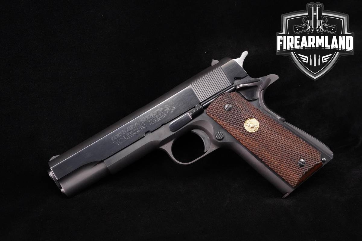 1981 Colt Government Model Mk-IV Series-70 45-ACP 1911-A1 5" Blued 1911A1
