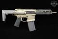 Q Honey Badger .300 AAC Blackout (7.62x35mm) Tan/Gray in Excellent Condition Image 3