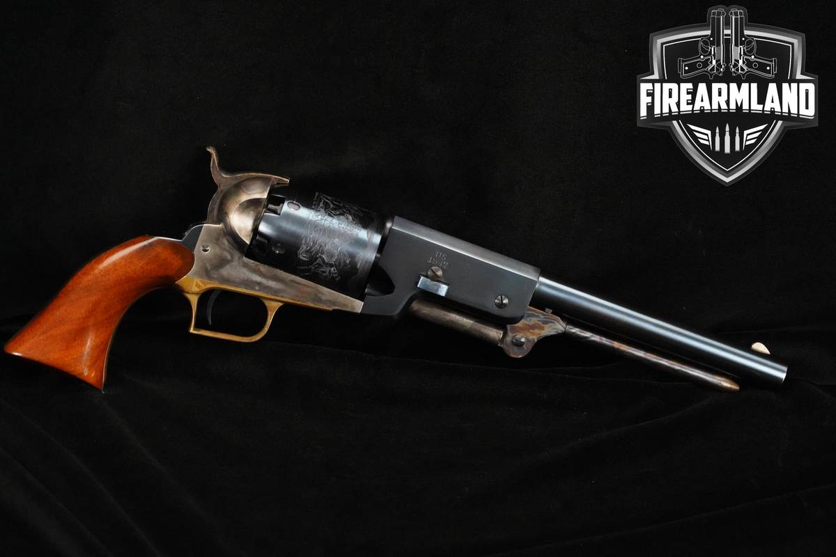 A Uberti Model 1847 Colt Walker 44 BPM A-Uberti 1847-Colt Walker +ORIG BOX