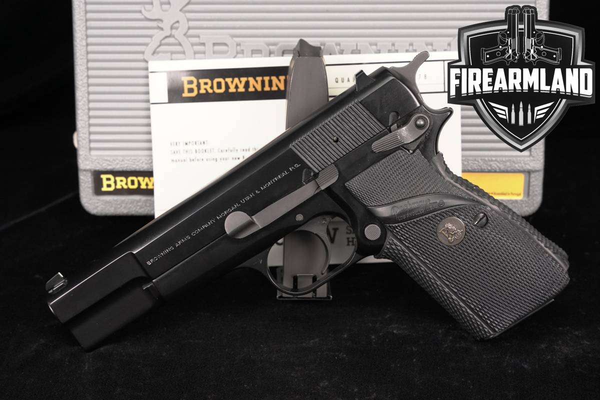2009 Browning Hi-Power Mark III 9mm 4.65 MK 3 +2 MAGS & ORIG CASE