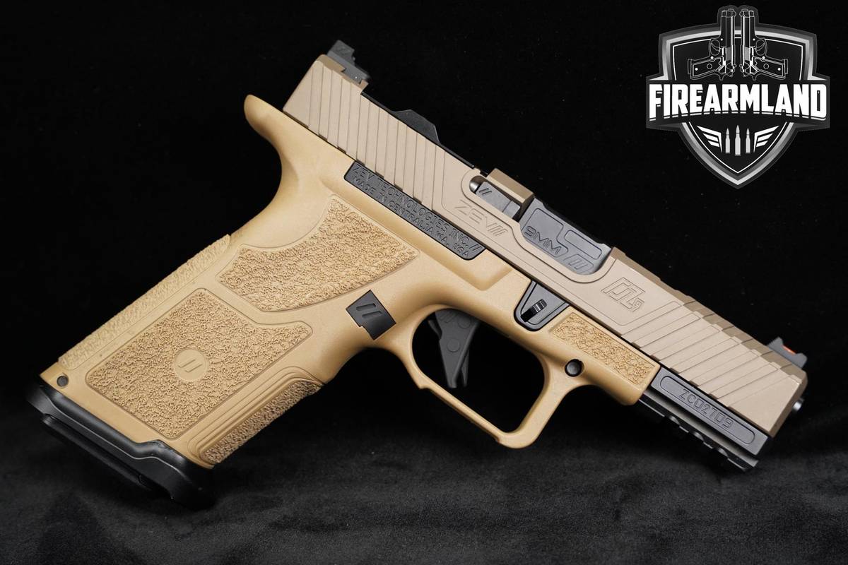 ZEV OZ-9C X CPT 9mm 4" FDE OZ9 9 Optic-Ready CCW Duty +3 MAGS & ORIG CASE