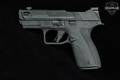 Smith & Wesson (S&W) M&P Shield X Performance Center Carry Comp No Thumb Safety 9mm Luger Black in Very Good Condition Image 3