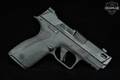 Smith & Wesson (S&W) M&P Shield X Performance Center Carry Comp No Thumb Safety 9mm Luger Black in Very Good Condition Image 4